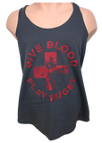 *Give Blood Play Rugby Ladies Tank