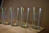*RUGBY Pint Glass 6 Pack