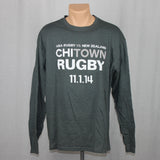 USA Rugby vs NZ All Blacks Event L/S Shirt - Grey