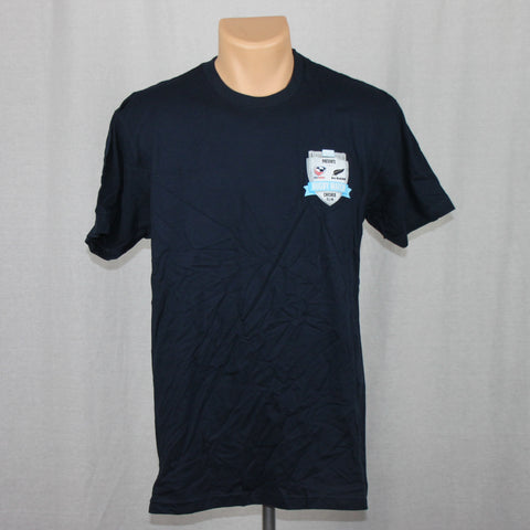 USA Rugby vs NZ All Blacks Event S/S Shirt - Blue