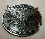 *Cowpie Rugby Belt Buckle (RA)