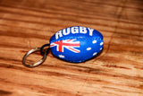*Keychain Rugby Balls