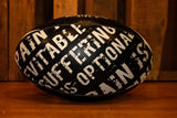 *RA Pain is Inevitable Rugby Ball - Size 5