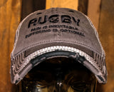 *Pain is Inevitable Hat - Distressed Hat