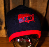 *USA Outline Knit Beanie