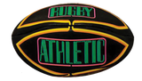 *Neon/Black Rugby Ball
