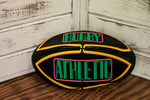 *Neon/Black Rugby Ball