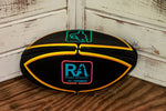 *Neon/Black Rugby Ball
