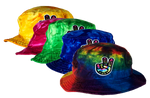 Peace Love Tie Dye Bucket Hat