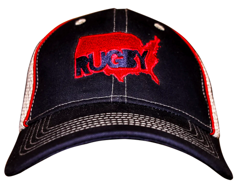 *USA Outline Rugby Hat