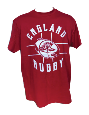 *England - RED Rugby T-shirt