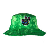 Peace Love Tie Dye Bucket Hat