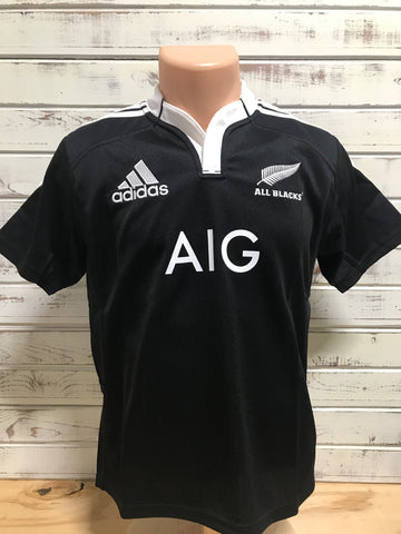 NZ All Blacks YOUTH Short Sleeve Replica Jersey