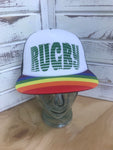 *RUGBY Rainbow Bill Foam Hat