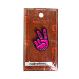 Peace Love Rugby Pins